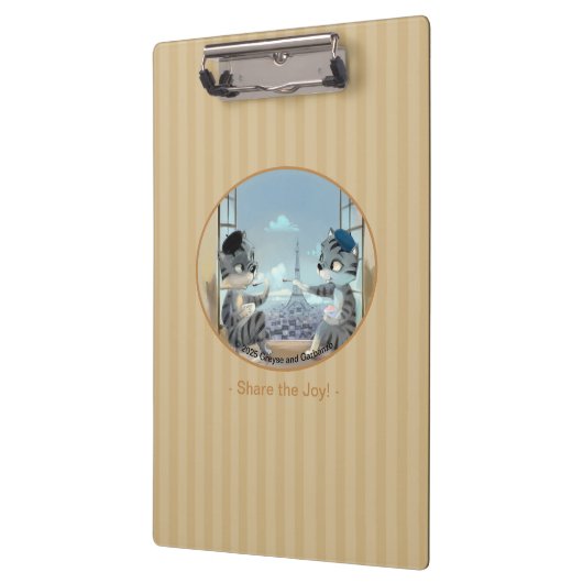 Paris by Day Klembord - Joy (Links)