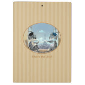 Paris by Day Klembord - Joy (Achterkant)