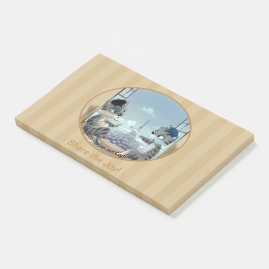 Paris by Day Notes 10" x 6" - Joy (Schuin)