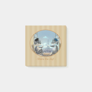 Paris by Day Notes 3" x 3" - Joy