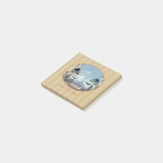 Paris by Day Notes 3" x 3" - Joy (Schuin)