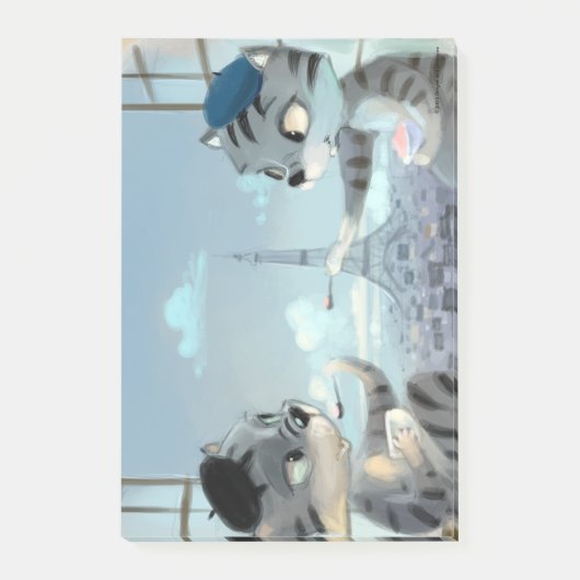 Paris by Day Notes 4" x 6" (Voorkant)