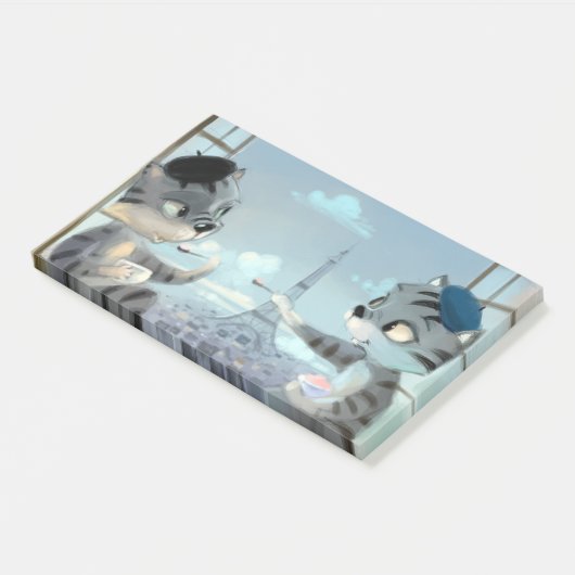 Paris by Day Notities 10" x 6" Post-it® Notes (Schuin)