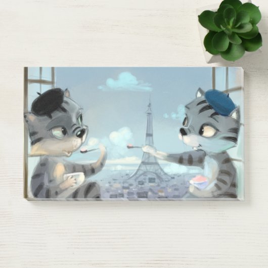 Paris by Day Notities 10" x 6" Post-it® Notes (Kantoor)