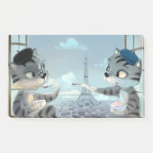 Paris by Day Notities 10" x 6" Post-it® Notes (Voorkant)