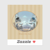 Paris by Day Vinyl Sticker - Joy ( Verschillende m (Vel)