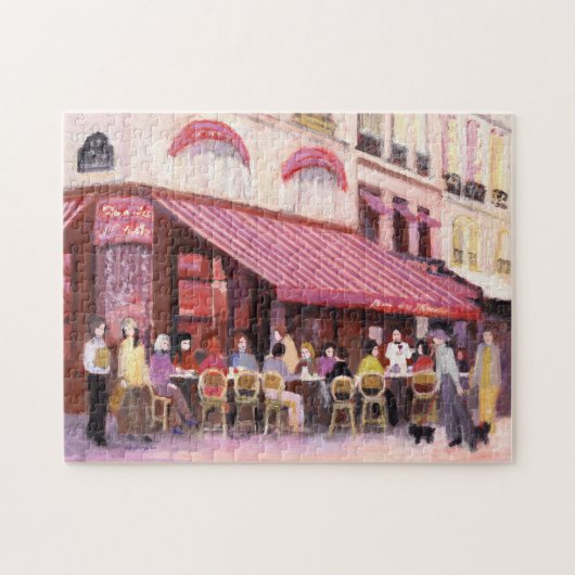 Paris Cafe Bar Legpuzzel (Horizontaal)