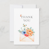 Paris Cafe Boulangerie Aquarel  Bedankkaart (Voorkant)