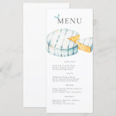 Paris Cafe Boulangerie Brie Cheese Menu (Voorkant / Achterkant)