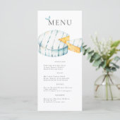 Paris Cafe Boulangerie Brie Cheese Menu (Staand voorkant)