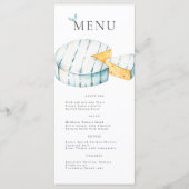 Paris Cafe Boulangerie Brie Cheese Menu (Voorkant)