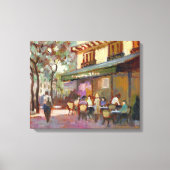 Paris Cafe Canvas Afdruk (Voorkant)