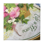 Paris Cafe Ceramic Tegel Tegeltje (Voorkant)