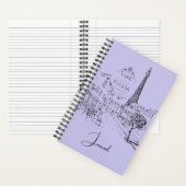Paris Cafe journal Notitieboek (Binnen)