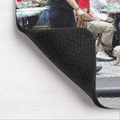 Paris Cafe Life Mousepad Muismat (Hoek)