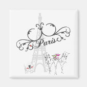 Paris Cafe Magnet (Voorkant)