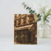 Paris Cafe overdag Briefkaart (Staand voorkant)