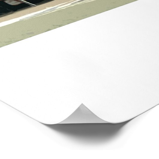 Paris Cafe Poster (Hoek)