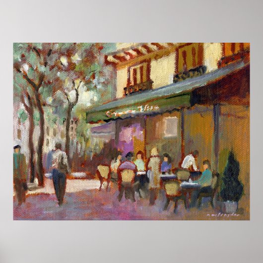 Paris Cafe Print (Voorkant)