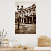 Paris Cafe Scene (III) Poster (Keuken)