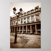 Paris Cafe Scene (III) Poster (Voorkant)