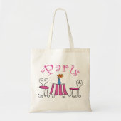 Paris Cafe Tote Bag (Voorkant)