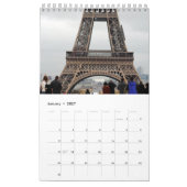 Paris Calendar Kalender (Jan 2027)