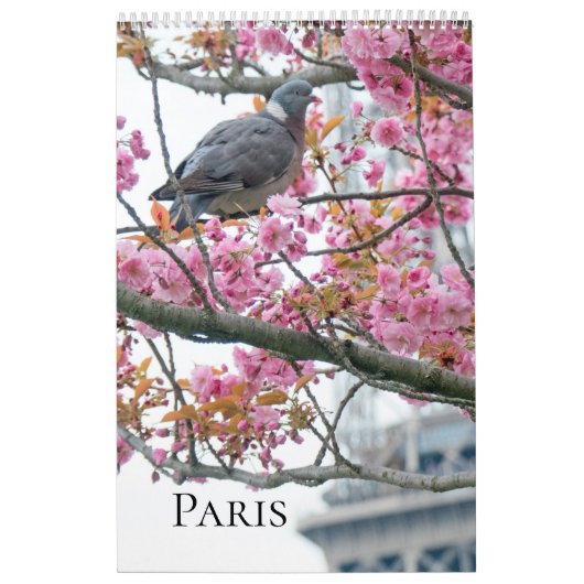 Paris Calendar Kalender (Hoes)