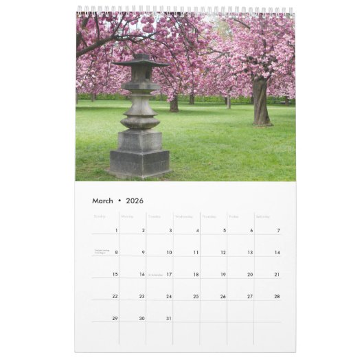 Paris Calendar Kalender (Mar 2026)