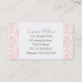 Paris Calling Card Contactkaartje (Achterkant)