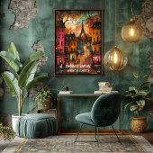 París: Capital Romántica Perfect Poster