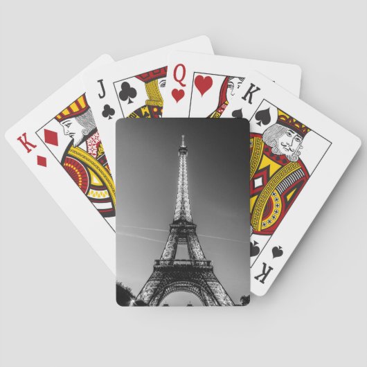 Paris Card Games - Eiffeltoren #3 Pokerkaarten (Achterkant)