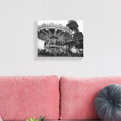 Paris Carousel Canvas Afdruk (Insitu (Woonkamer))