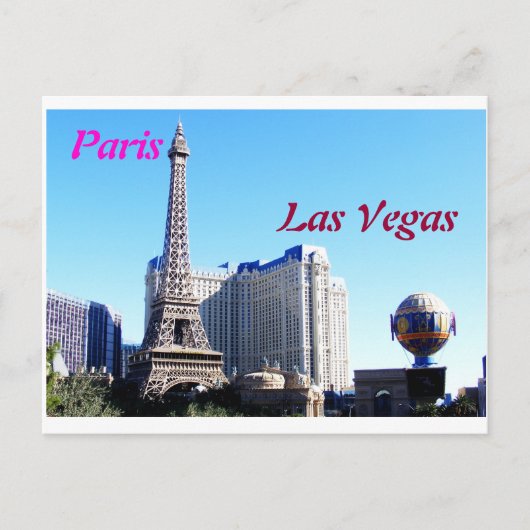 Paris Casino Briefkaart (Voorkant)