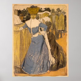 Paris Casino - Vintage Duitse Kunstprint Poster