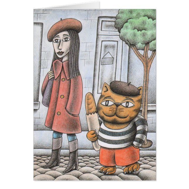 "Paris Cat" (Voorkant)