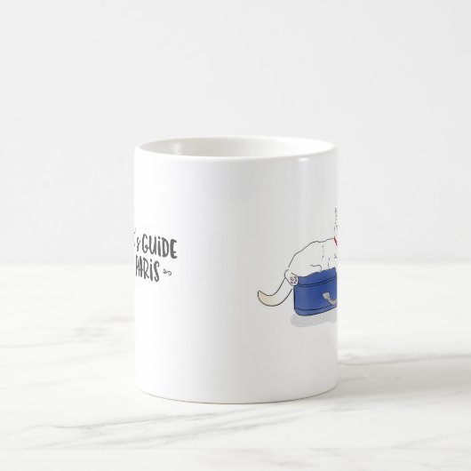 Paris Cat Cute Mok (Center)