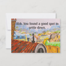 PARIS CAT NIEUW HUIS DOOR Slipperywindow