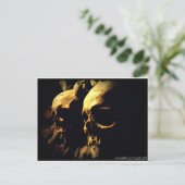 Paris Catacombs tegen April A Taylor Briefkaart (Staand voorkant)