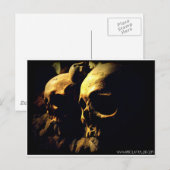 Paris Catacombs tegen April A Taylor Briefkaart (Voorkant / Achterkant)