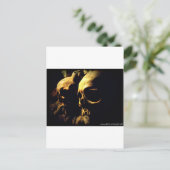 Paris Catacombs tegen April A Taylor Briefkaart (Staand voorkant)