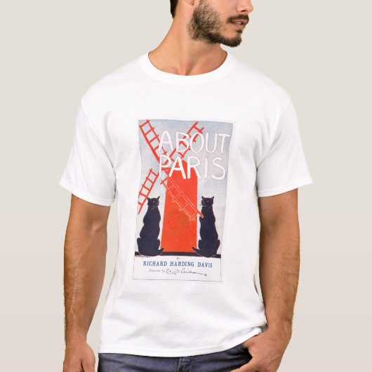 Paris Cats T-shirt (Voorkant)