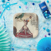 Paris Chandelier Marie Antoinette  Frans Papieren Bordje (Feest)