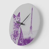 Paris Chartreux Cat Grote Klok (Hoek)