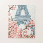 Paris Cherry Blossom Legpuzzel<br><div class="desc">Paris Cherry Blossom door Annie Warren</div>