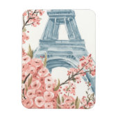 Paris Cherry Blossom Magneet (Verticaal)