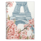Paris Cherry Blossom Notitieboek (Voorkant)