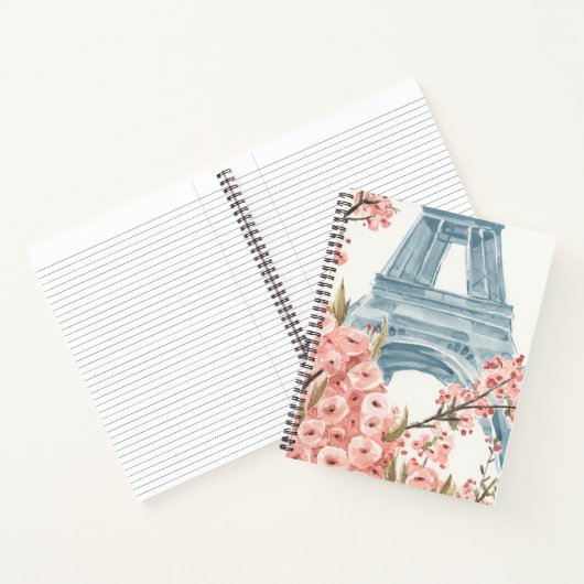 Paris Cherry Blossom Notitieboek (Binnen)