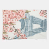 Paris Cherry Blossom Theedoek (Horizontaal)