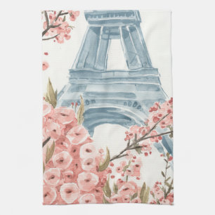 Paris Cherry Blossom Theedoek